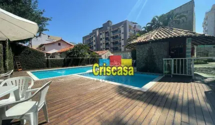 Apartamento com 3 dormitórios para alugar, 139 m² por R$ 4.101,57/mês - Vila Nova - Cabo Frio/RJ