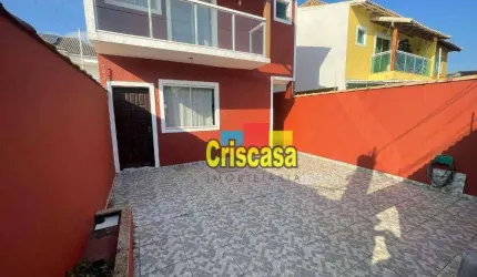 Casa com 4 dormitórios à venda, 111 m² por R$ 859.000,00 - Novo Portinho - Cabo Frio/RJ