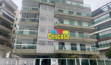 Cobertura com 3 dormitórios para alugar, 223 m² por R$ 5.787,00/mês - Passagem - Cabo Frio/RJ
