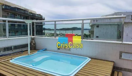 Cobertura com 5 dormitórios à venda, 382 m² por R$ 1.600.000,00 - Vila Nova - Cabo Frio/RJ