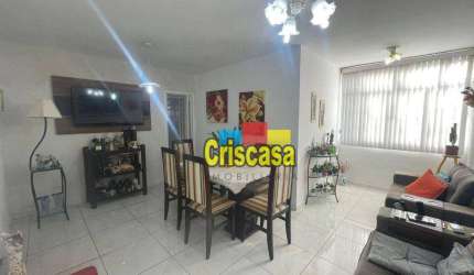 Apartamento com 3 dormitórios à venda, 90 m² por R$ 500.000,00 - Braga - Cabo Frio/RJ