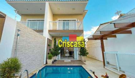 Casa com 4 dormitórios à venda, 120 m² por R$ 698.000,00 - Porto do Carro - Cabo Frio/RJ