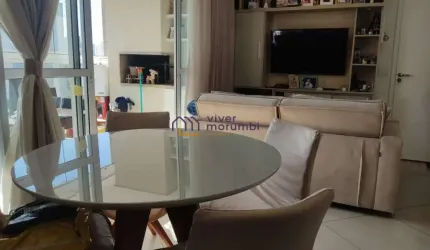 Lindo apartamento com varanda  gourmet e lazer completo