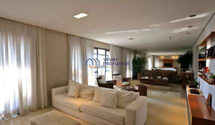Apartamento para locação mobiliado 3 suites 4 vagas