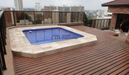 Cobertura na Vila Andrade, com 4 dormitórios
