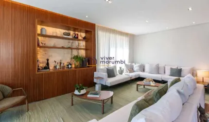 Apartamento em Moema com 210 m2. 3 dormitórios. 3 suites