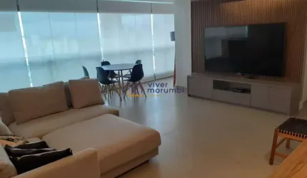 Apartamento mobiliado 85m2 para locação no Brooklin