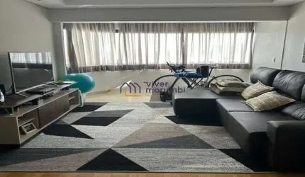 Apartamento de 110 m², 3 quartos, sendo todos suítes.
