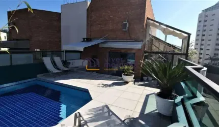Cobertura no Real Parque, 4 quartos, 2 suítes.