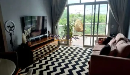 Apartamento Panamby! OPORTUNIDADE! Vista livre para o verde! 2 Quartos/ 1 Suíte/ 2 vagas/ Varanda.