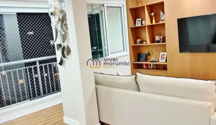 Vila Andrade 67m2 , 2 dormitórios, 2 vagas e lazer completo