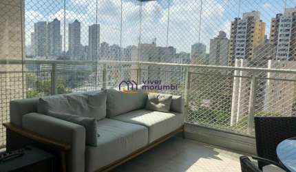 Apartamento na Vila Andrade com Terraço Gourmet - 2 Quartos