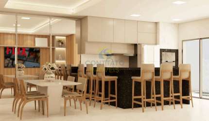 Casa Térrea em construção em alto padrão no Bairro: JARDIM SHANGRI-LA 114 m² 01 Suíte R$ 750.000,00 codigo: 45649