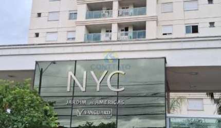 NYC JARDIM AMÉRICAS ,Apto, com 77m², 03 Quartos sendo 01 suite, Sala, Cozinha com Planejados, Cooktop forno VALOR R$ 650.000,00 codigo: 98979