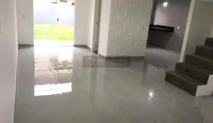 Open house vende  - Linda casa , 3 quartos, sendo 1 suite, toda em porcelanato polido.