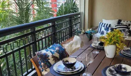 Open House vende RITZ 500, uma grife no Jardim Icarai, lindo  de frente sol da manha moveis Florens
