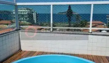 OPEN HOUSE vende cobertura linear,com 2 suítes,vista para o mar,no Cond Residencial  Piratininga