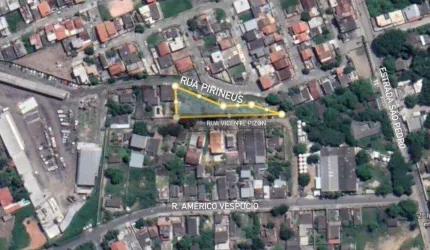 Open House Vende: Em rua sem saida tipo condomínio fechado, àrea residencial com 1.200m2 (3 lotes)