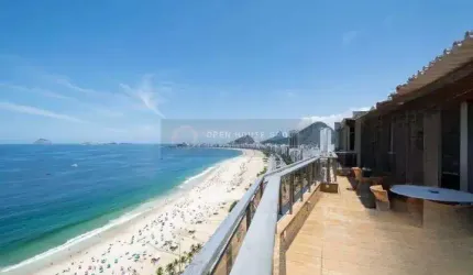 Cobertura com 4 quartos, 470m² - Copacabana vista mar