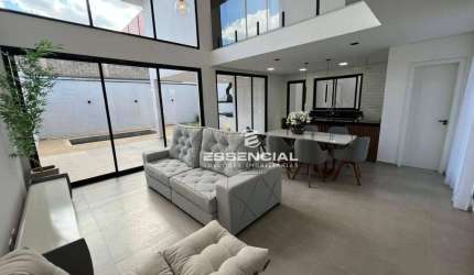 Casa com 3 dormitórios à venda, 180 m² por R$ 990.000,00 - Reserva Central Parque - Botucatu/SP