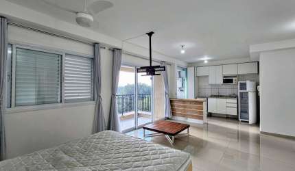 Apartamento para Locação em Barueri, Sítio Tamboré Alphaville, 1 dormitório, 1 suíte, 1 banheiro, 1 vaga