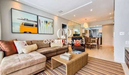 Apartamento à venda, 3 suítes, 138m² de área útil, em Riviera de São Lourenço. Bertioga SP