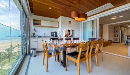 Apartamento, Aluguel anual, Frontal ao Mar, 4 Suítes, em Riviera de São Lourenço, Bertioga - SP