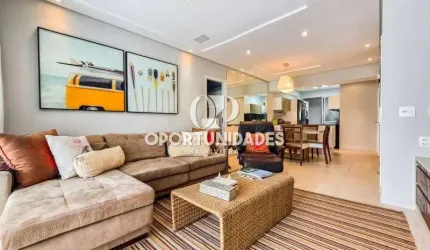 Apartamento à venda, 3 suítes, 138m² de área útil, em Riviera de São Lourenço. Bertioga SP