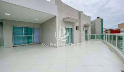 Cobertura à venda, 4 suítes, lavabo, em Riviera de São Lourenço, Bertioga - SP