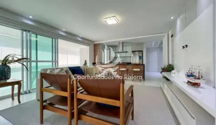 Apartamento À Venda, 3 Suítes, Lavabo, 158m², em Riviera de São Lourenço - Bertioga SP
