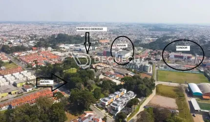 Terreno à venda na Rua Desembargador Antônio de Paula, 3888, Alto Boqueirão, Curitiba por R$ 3.950.000