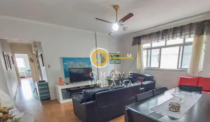 Apartamento com 3 dormitórios à venda, 136 m² por R$ 690.000,00 - José Menino - Santos/SP