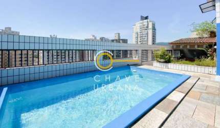 Cobertura à venda, 400 m² por R$ 1.850.000,00 - Ponta da Praia - Santos/SP