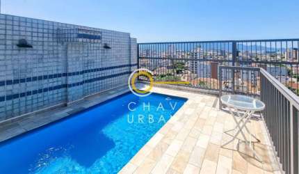 Cobertura com 2 dormitórios à venda, 189 m² por R$ 950.000,00 - Embaré - Santos/SP