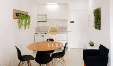 Apartamento com 1 dormitório à venda, 33 m² por R$ 500.000,00 - Paraíso - São Paulo/SP