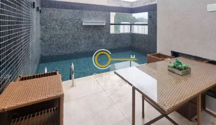 Cobertura com 4 dormitórios à venda, 187 m² por R$ 2.000.000,00 - Marapé - Santos/SP
