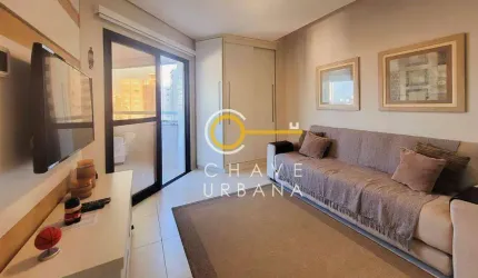 Flat com 1 dormitório à venda, 57 m² por R$ 800.000,00 - Boqueirão - Santos/SP