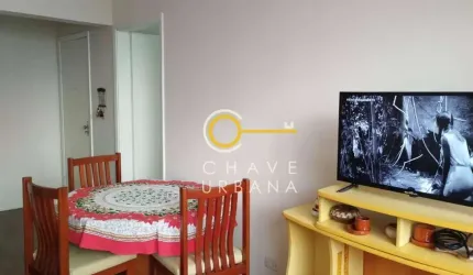 Apartamento com 1 dormitório para alugar por R$ 3.500,00/mês - Boqueirão - Santos/SP