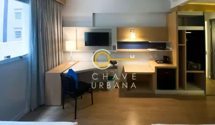 Apartamento com 1 dormitório à venda, 28,46 m² por R$ 404.140 - Gonzaga - Santos/SP