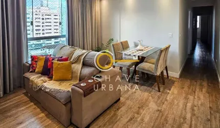 Apartamento com 3 dormitórios à venda, 89 m² por R$ 785.000,00 - Campo Grande - Santos/SP