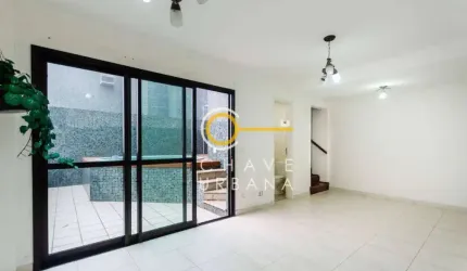 Cobertura com 2 dormitórios à venda, 140 m² por R$ 1.300.000,00 - Pompéia - Santos/SP