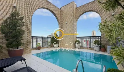 Cobertura à venda, 437 m² por R$ 5.600.000,00 - Gonzaga - Santos/SP