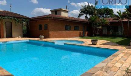 Casa para Venda em Atibaia, Jardim Itaperi, 4 dormitórios, 4 suítes, 6 banheiros, 6 vagas