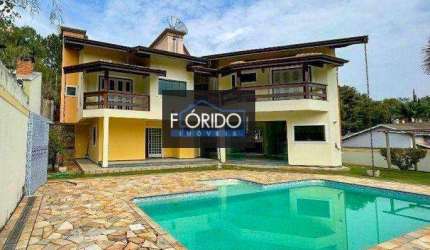Casa em Condomínio para Venda em Atibaia, Condomínio Flamboyant, 4 dormitórios, 2 suítes, 8 banheiros, 4 vagas