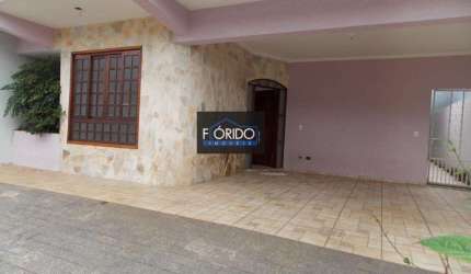 Comercial para Locação em Atibaia, Jardim Paulista, 5 dormitórios, 1 suíte, 2 banheiros, 4 vagas