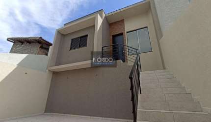 Casa para Venda em Atibaia, Nova Atibaia, 3 dormitórios, 1 suíte, 2 banheiros, 2 vagas