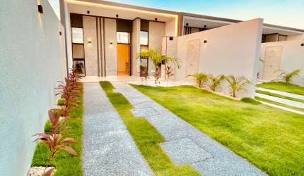 Eusébio casa moderna nova