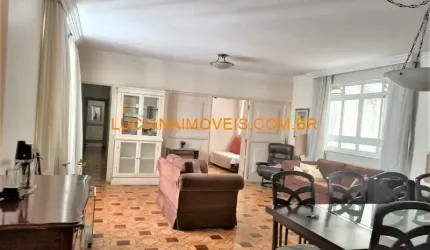 APARTAMENTO DE 180 M² MOBILIADO NA SANTA CECILIA