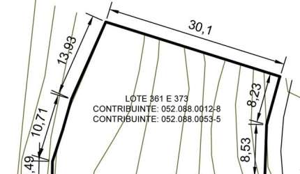 TERRENO EM DECLIVE DE 709 M² NA VILA ORATORIO