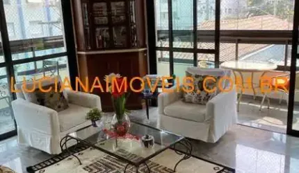 Apartamento para venda possui 206 metros quadrados com 4 quartos em Perdizes - São Paulo - SP